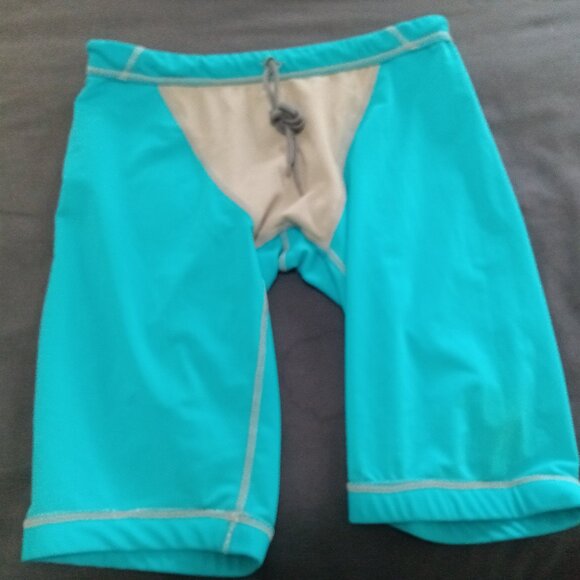 NWOT MOJAVE SWIM JAMMER, TEAL, SIZE TAG says 105, Estimate Size "M" (32'-34") - Picture 6 of 7